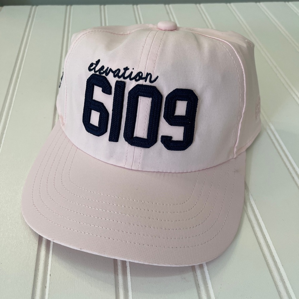 NWT G/FORE Elevation 6109 Golf Hat Blush Pink Snapback Cap Unisex